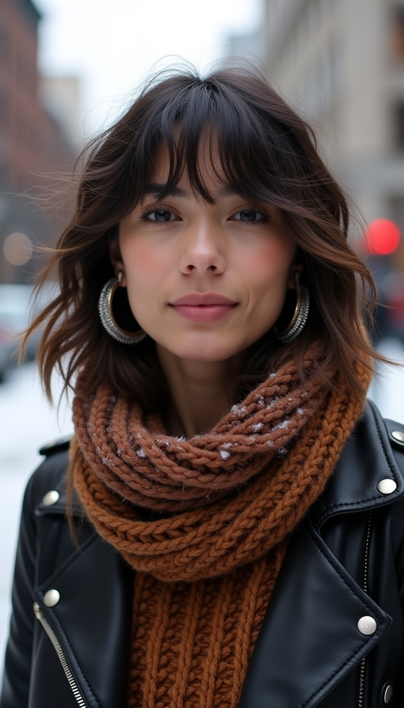 23 Top Winter Medium Haircuts for 2024-2025 That Suit Round Faces