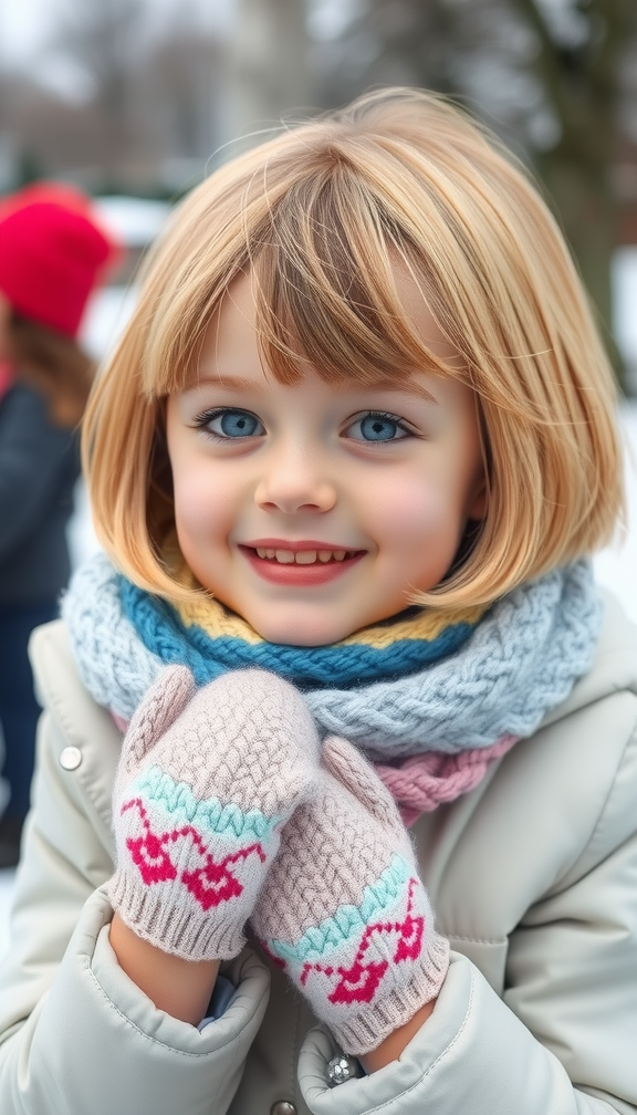 23 Top Winter Hairstyles for Kids 2024-2025: Trendy and Cozy Ideas