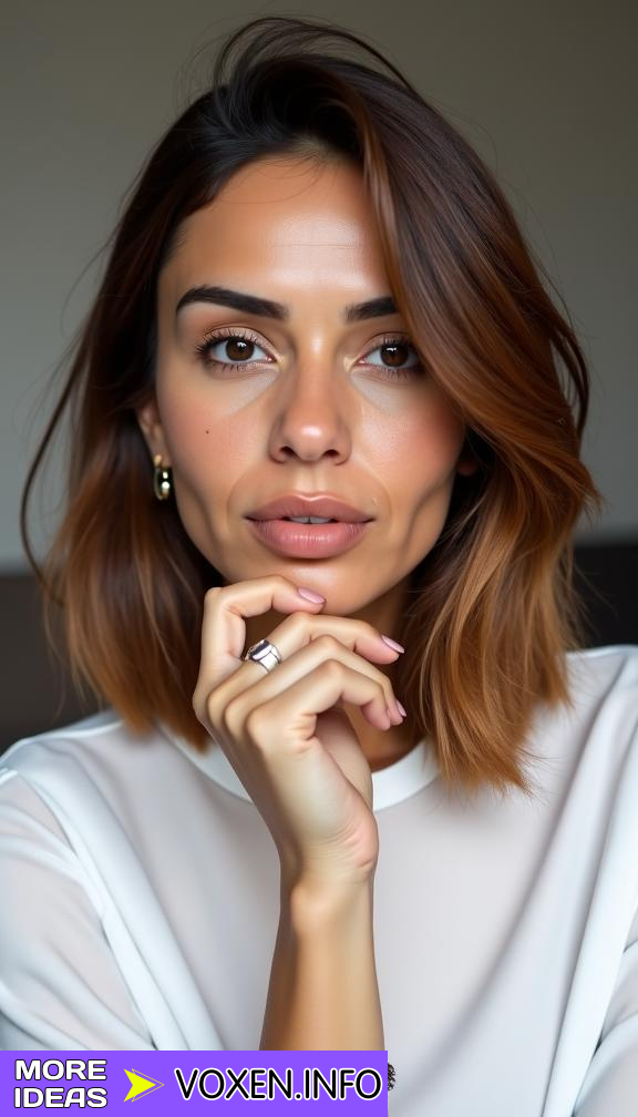 23 Sleek and Modern Chin-Length Haircuts for Thin Fine Hair