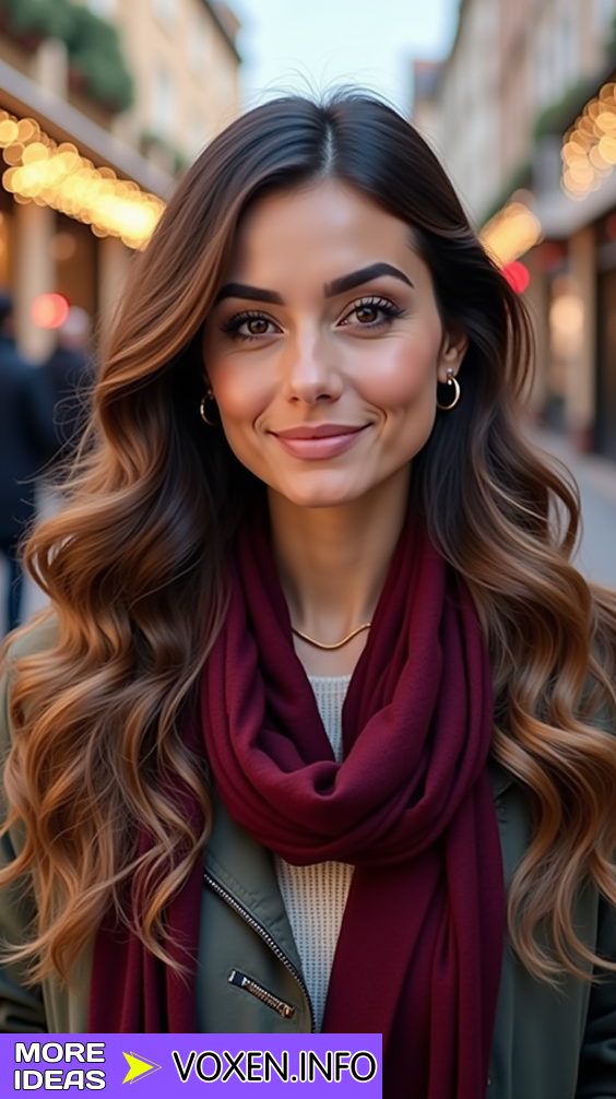 23 Stunning Winter Brown Hair Colors for Brunettes: From Balayage to Highlights & More