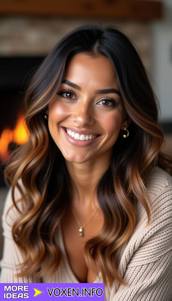 23 Dark Caramel Balayage: The Hottest Hair Trend for Brunettes in 2024