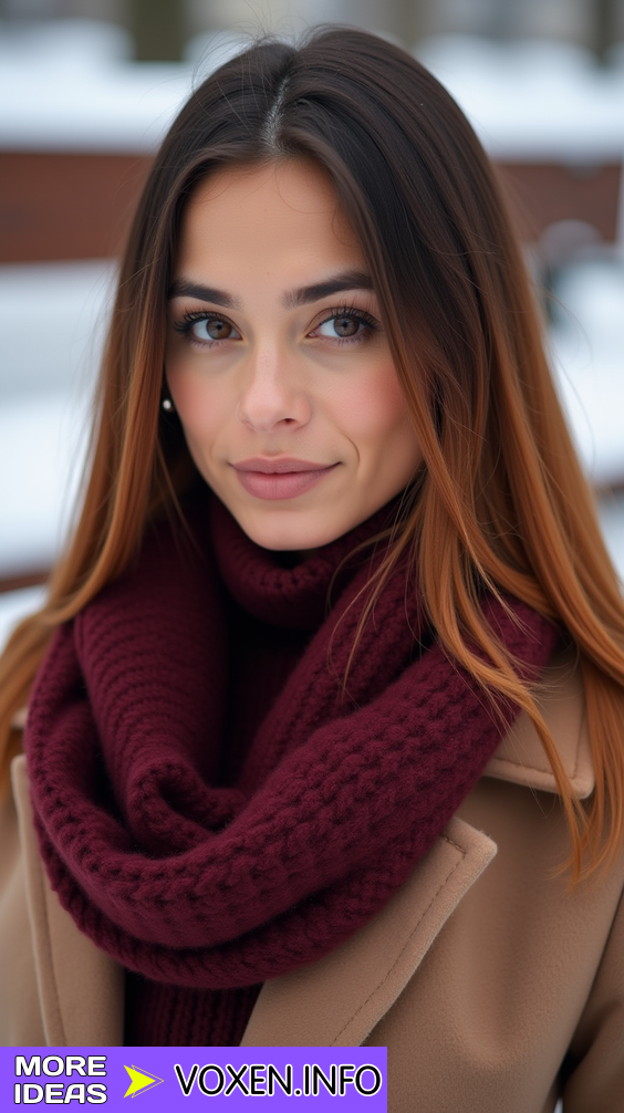 23 Stunning Winter Brown Hair Colors for Brunettes: From Balayage to Highlights & More