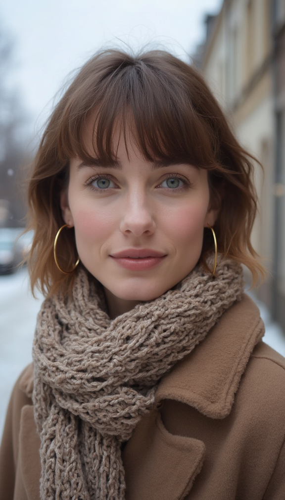 23 Top Winter Haircuts with Bangs for 2024-2025: Styles to Try This Season