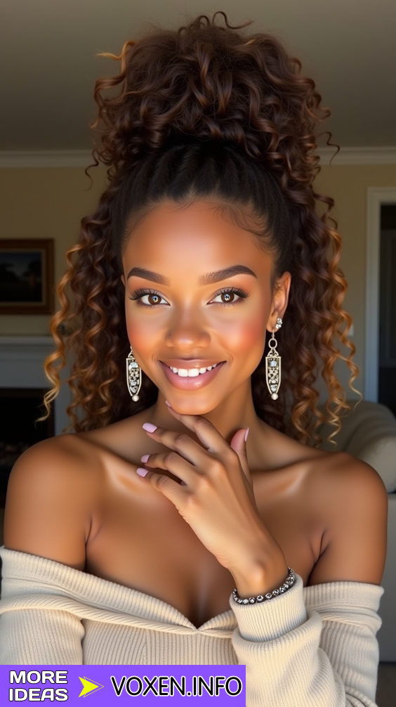 23 Cute and Easy Winter Natural Hairstyles for Effortless Style 2024 2025