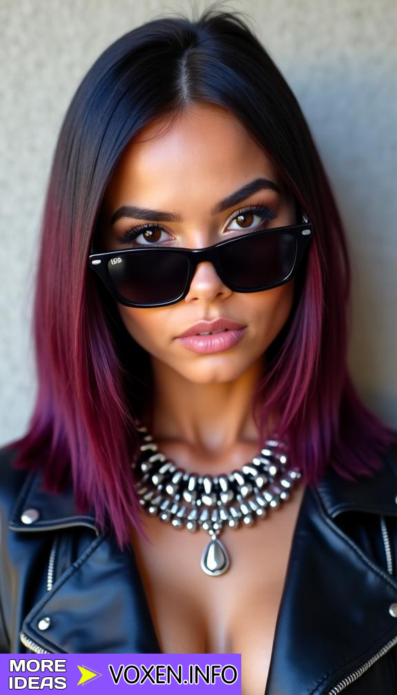 23 Bold Dark Plum Hair Color Ideas for a Stunning Transformation