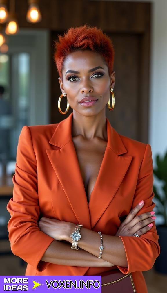 23 Warm Cinnamon Hair Color Ideas for Black Women: From Pixie Cuts to Box Braids