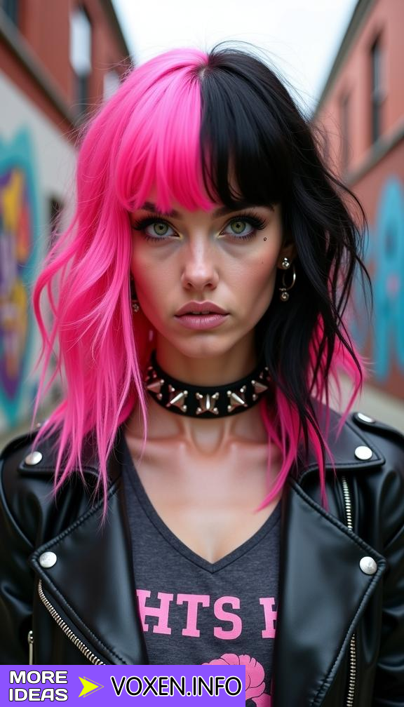 23 Stunning Colorblock Hair Ideas to Elevate Your Style