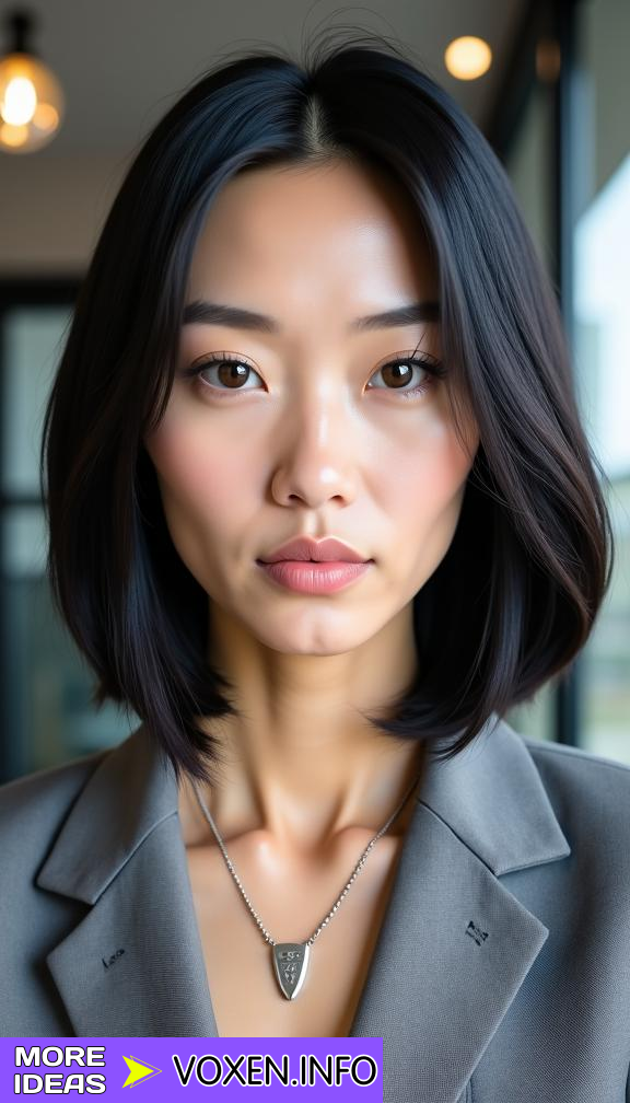 23 Sleek and Modern Chin-Length Haircuts for Thin Fine Hair