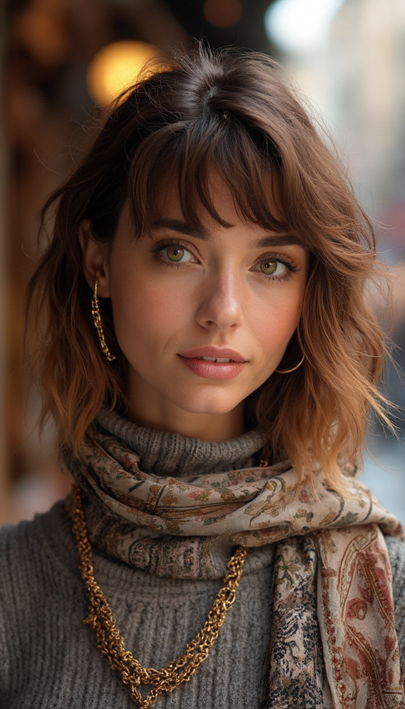 23 Top Winter Haircuts with Bangs for 2024-2025: Styles to Try This Season