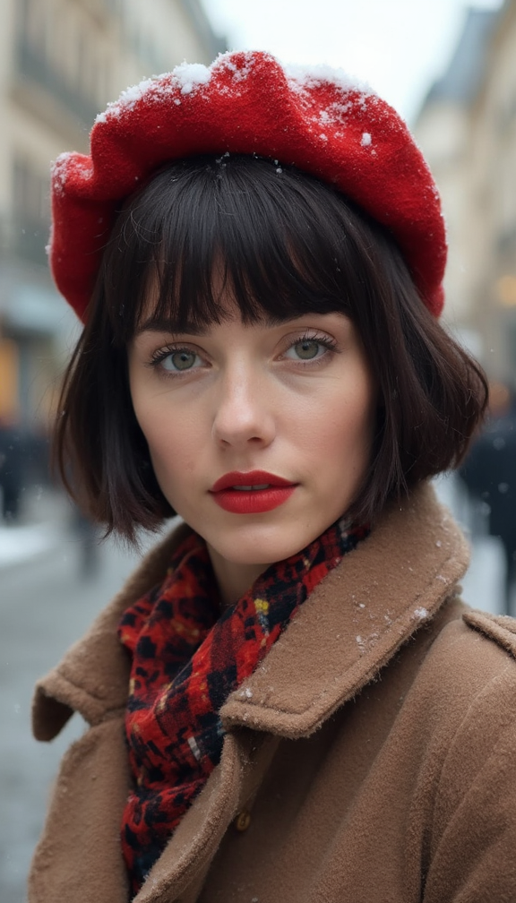 23 Top Winter Haircuts with Bangs for 2024-2025: Styles to Try This Season