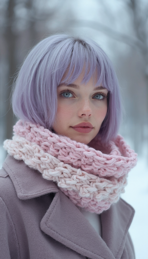 23 Bold Short Winter Haircuts for 2024-2025 with Stunning Hair Color Ideas