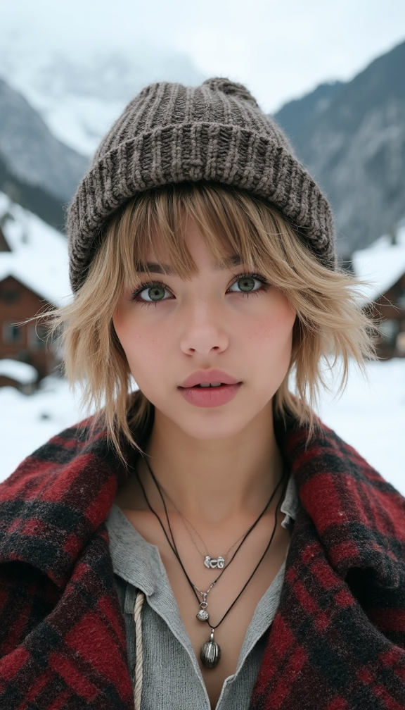 23 Bold Short Winter Haircuts for 2024-2025 with Stunning Hair Color Ideas