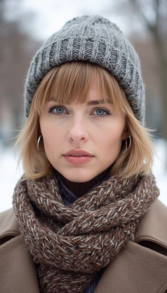 23 Top Winter Haircuts with Bangs for 2024-2025: Styles to Try This Season