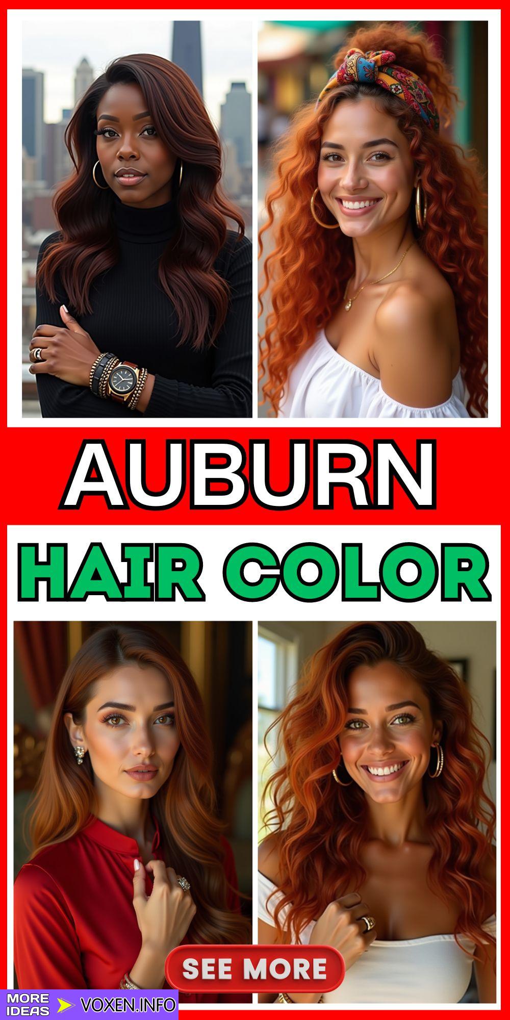 23 Gorgeous Auburn Hair Colors to Try in 2024