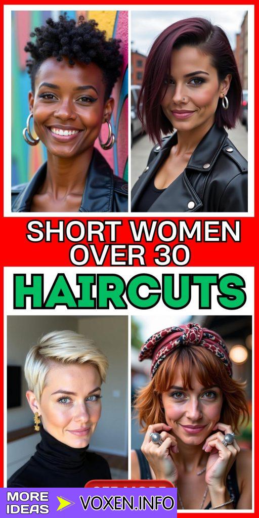 23 Stylish Short Haircuts for Women Over 30