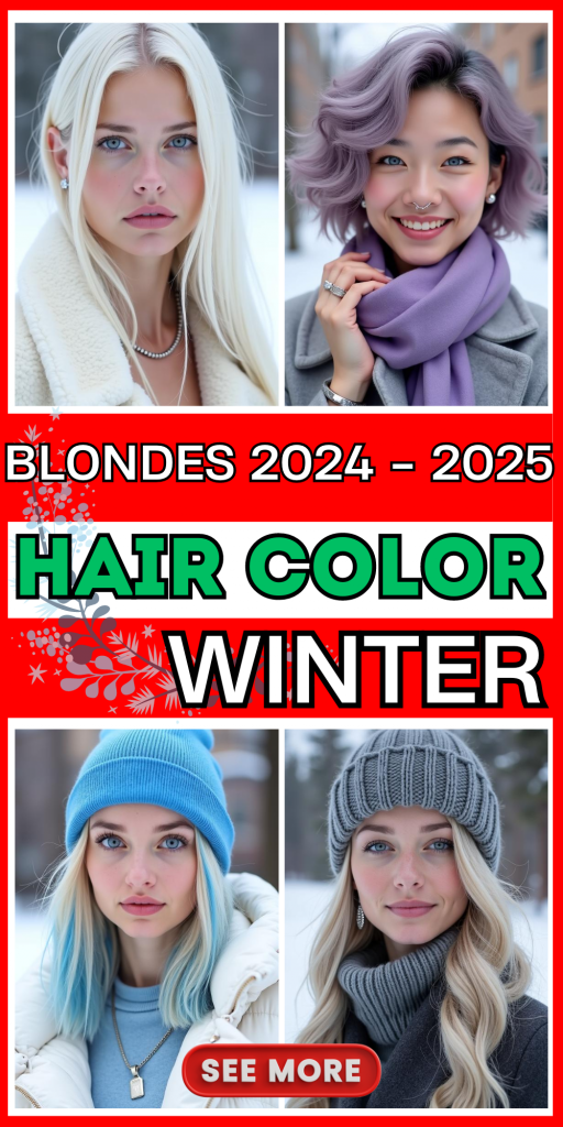 23 Top Winter Hair Color Trends for Blondes 2024-2025: Icy Blondes, Lowlights, and More