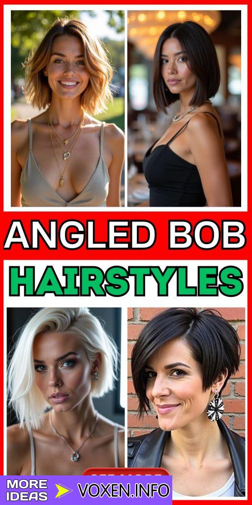 23 Stunning Angled Bob Hairstyles for Every Hair Type