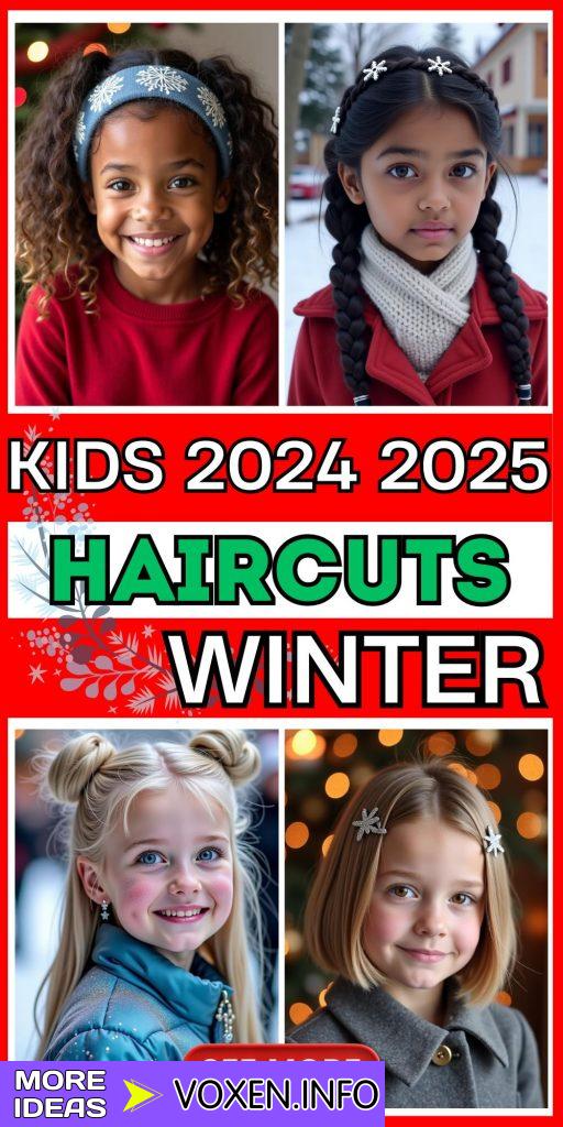 23 Best Winter Hairstyles for Kids 2024-2025: Trendy and Practical Looks for Boys and Girls