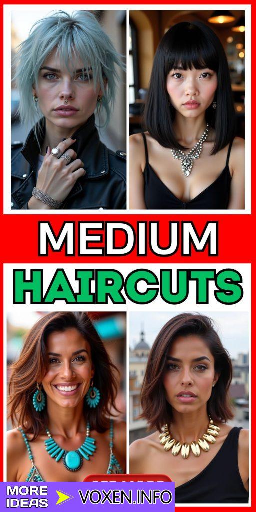 23 Trendy Medium Hair Cuts for Every Face Shape – Perfect Styles for Summer and Beyond