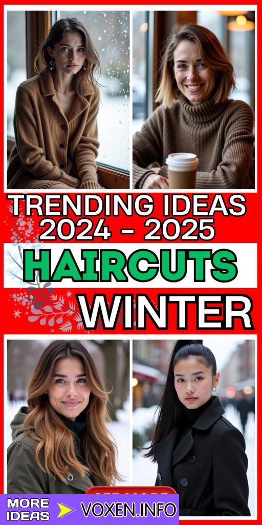 23 Trending Winter Hairstyles for 2024-2025: From Sleek Ponytails to Textured Waves