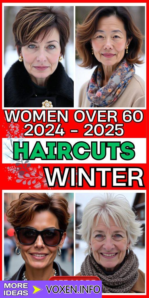 23 Top Winter Haircuts for Women Over 60 in 2024-2025: Chic Pixies, Bobs, and Layers