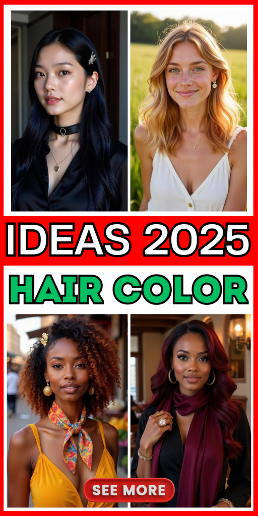 23 Top Hair Color Ideas for 2025: From Bold to Subtle, Perfect Shades for Every Style