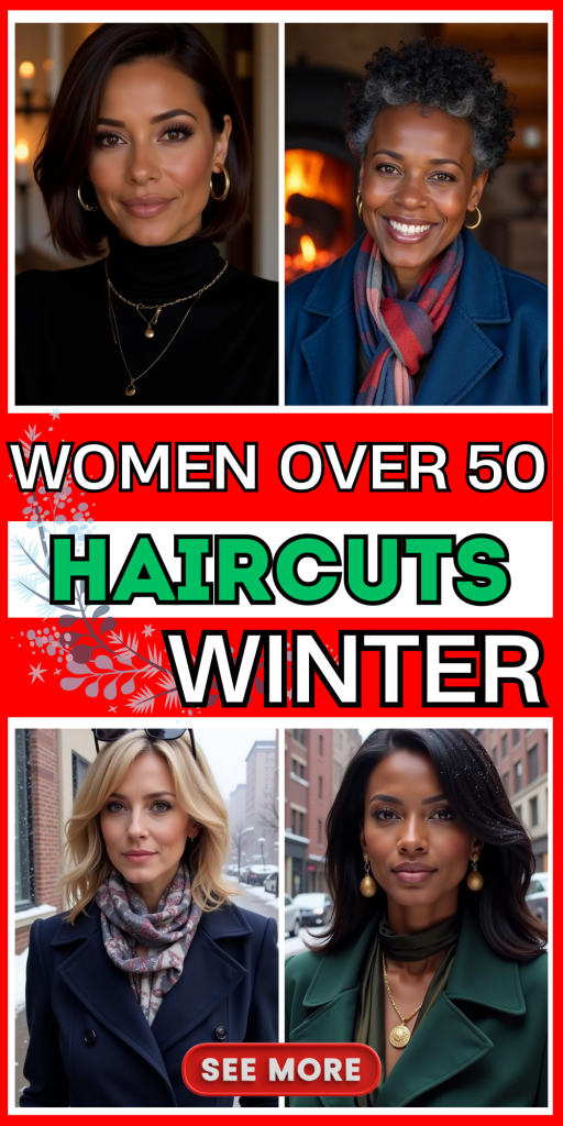 23 Winter Haircuts for Women Over 50: Stay Stylish in the Cold Months