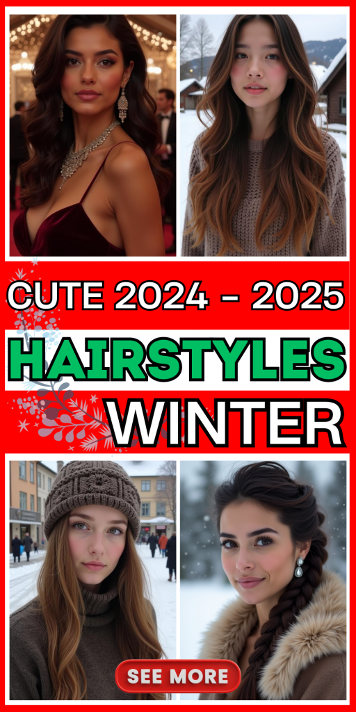 23 Top Cute Winter Hairstyles for 2024-2025: Stay Cozy and Stylish!