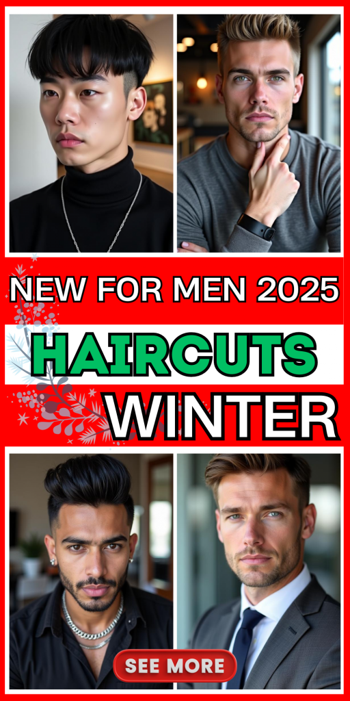 23 Top New Men’s Haircuts for 2025: Stay on Trend!