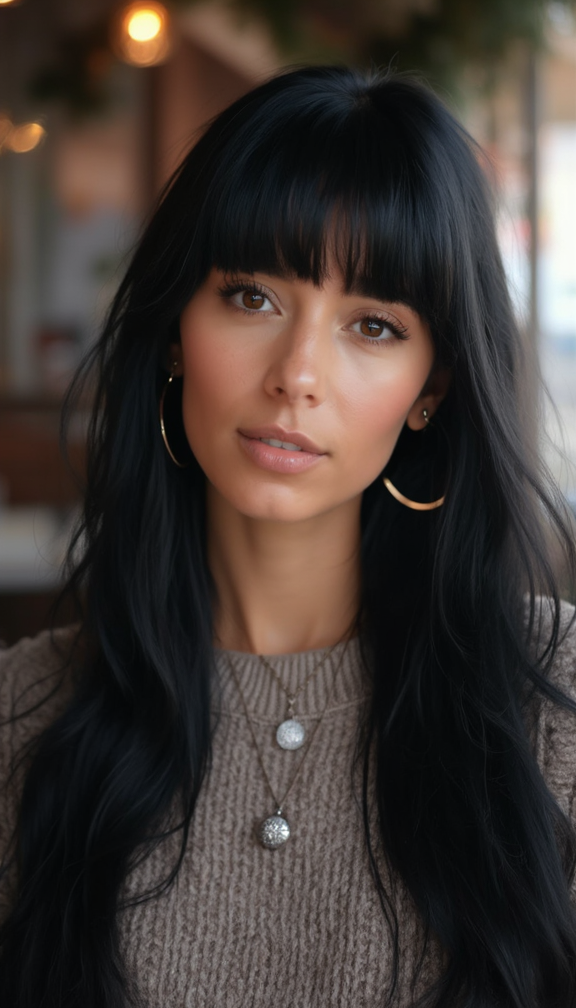 23 Top Winter Haircuts with Bangs for 2024-2025: Styles to Try This Season