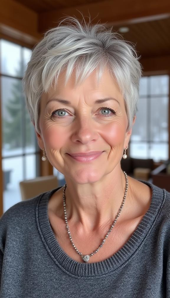 23 Winter Haircuts for Women Over 50: Stay Stylish in the Cold Months