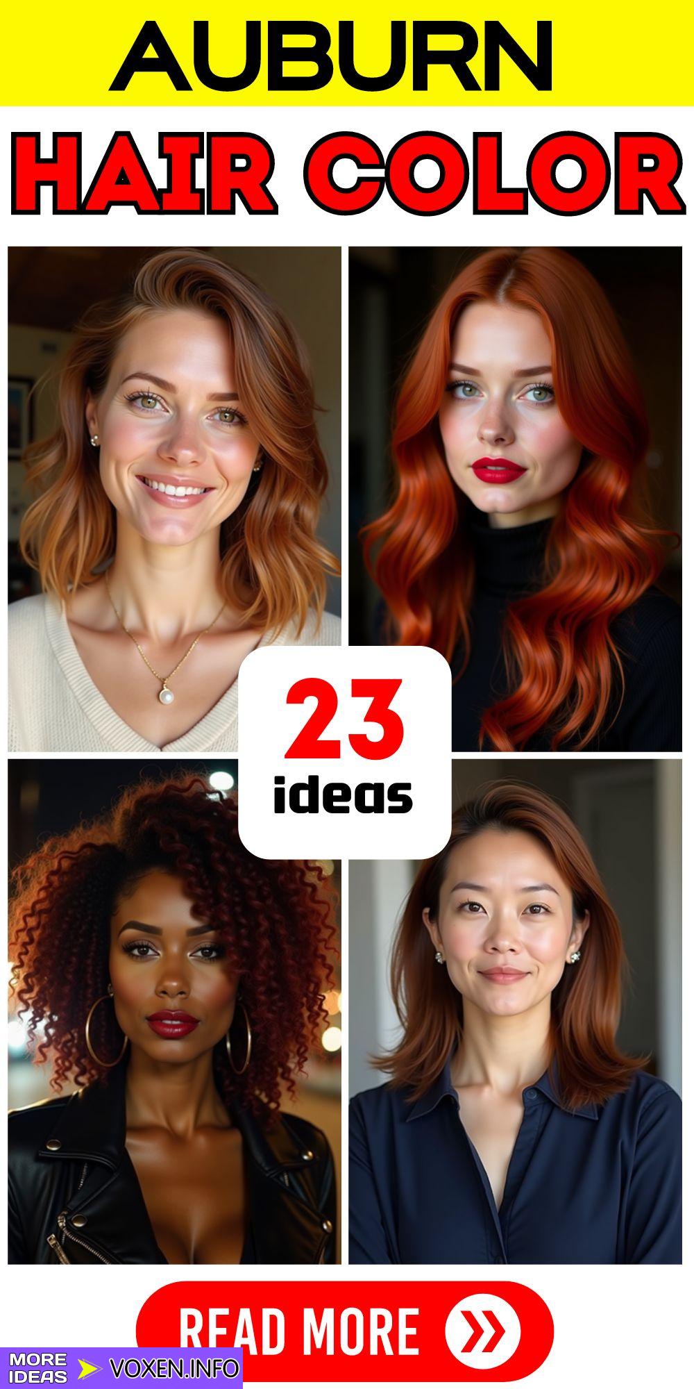 23 Gorgeous Auburn Hair Colors to Try in 2024