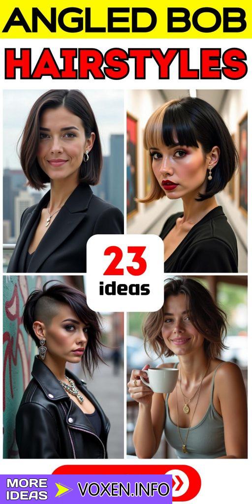 23 Stunning Angled Bob Hairstyles for Every Hair Type