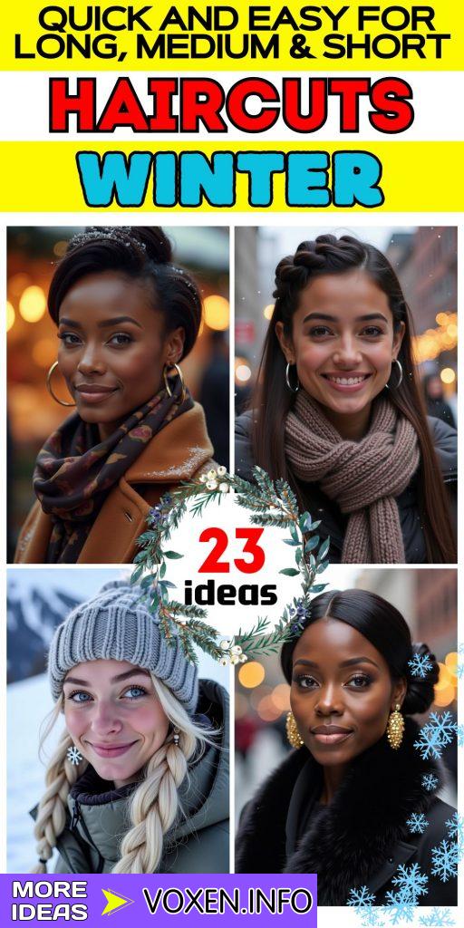 23 Quick and Easy Winter Hairstyles for Long, Medium & Short Hair – Step-by-Step Tutorials