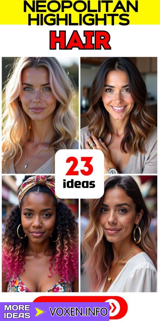 23 Neapolitan Hair Highlights: Chocolate, Vanilla, and Strawberry for All Hair Types