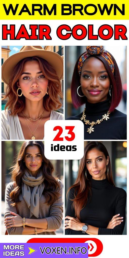 23 Discover Stunning Warm Brown Hair Color Ideas for Every Skin Tone