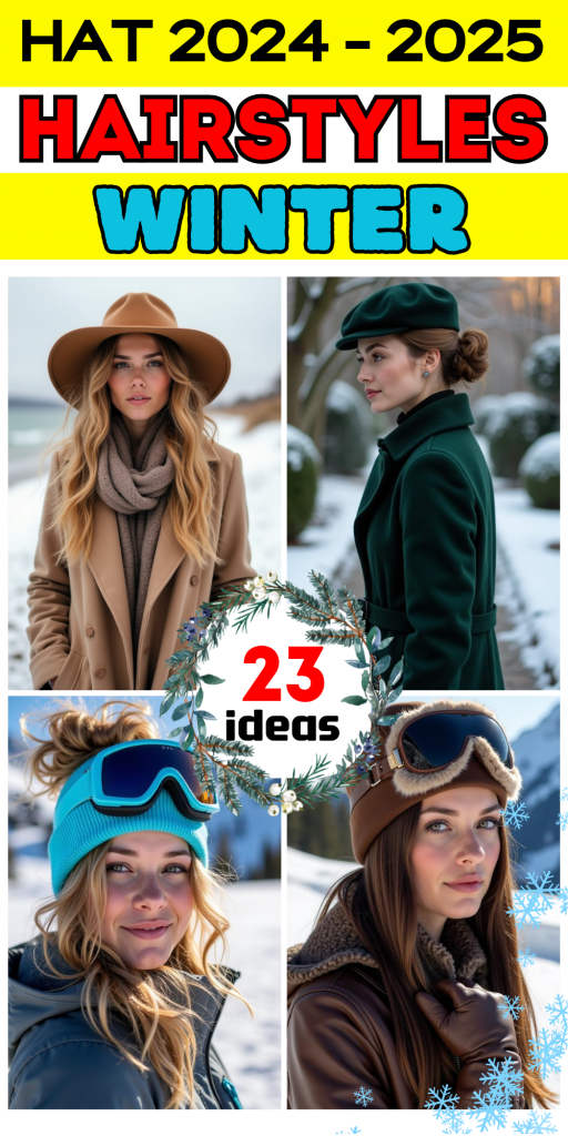 23 Winter Hat Hairstyles for 2024-2025: Trendy Looks for Every Hair Length