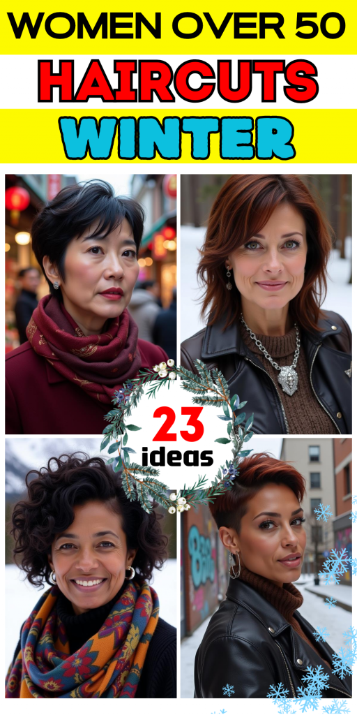 23 Winter Haircuts for Women Over 50: Stay Stylish in the Cold Months