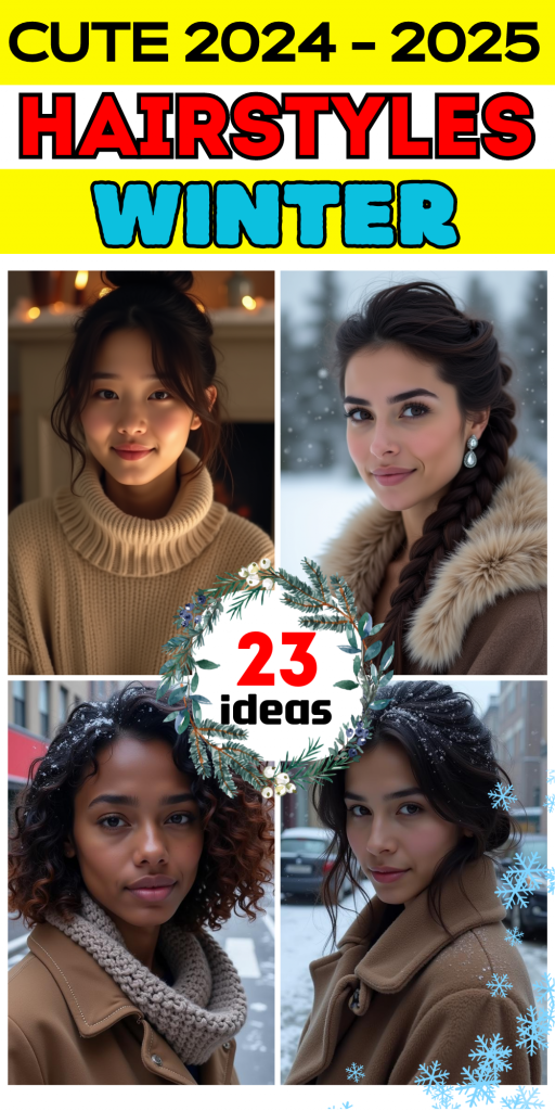 23 Top Cute Winter Hairstyles for 2024-2025: Stay Cozy and Stylish!