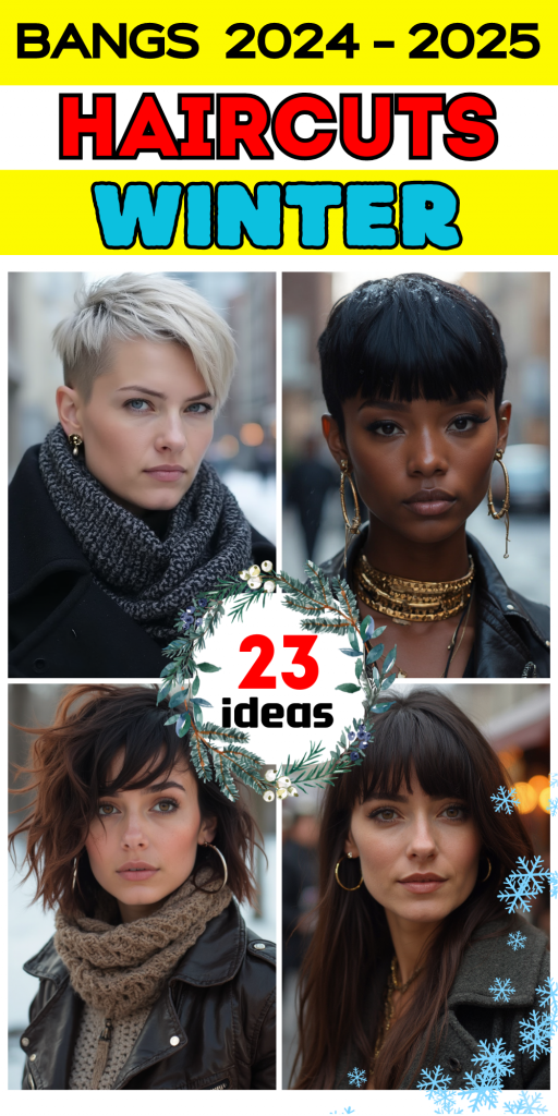 23 Top Winter Haircuts with Bangs for 2024-2025: Styles to Try This Season