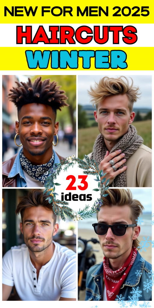 23 Top New Men’s Haircuts for 2025: Stay on Trend!