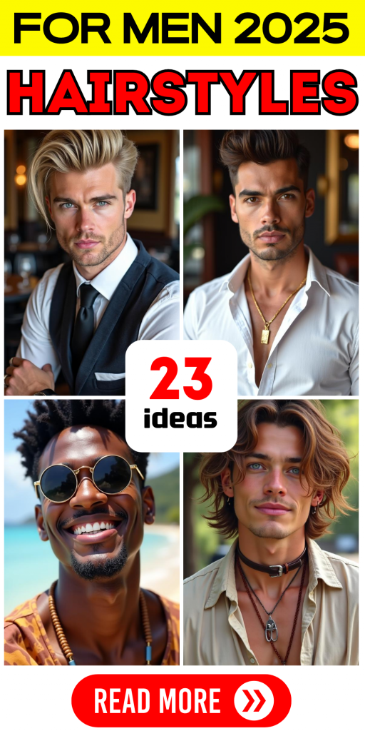 23 The Top New Hairstyles for Men 2025: From Modern to Classic Cuts