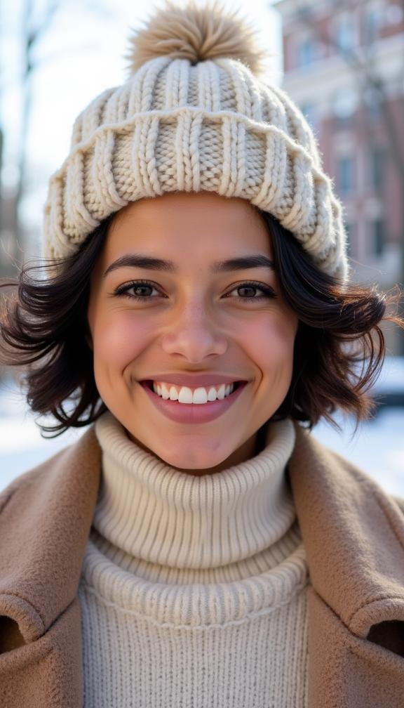 23 Winter Hat Hairstyles for 2024-2025: Trendy Looks for Every Hair Length