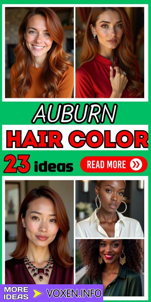 23 Gorgeous Auburn Hair Colors to Try in 2024