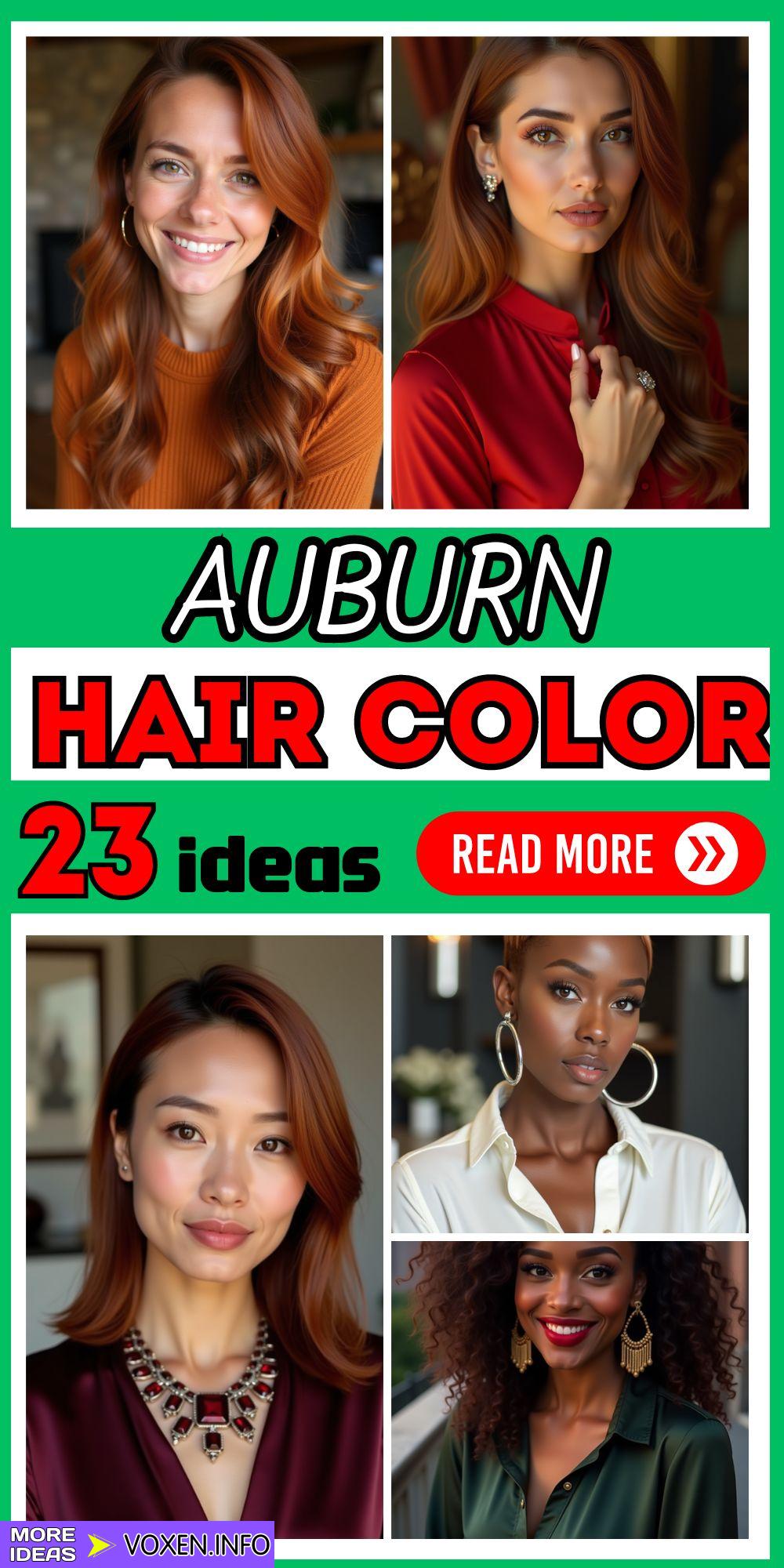 23 Gorgeous Auburn Hair Colors to Try in 2024