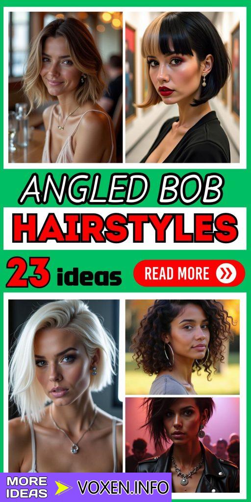 23 Stunning Angled Bob Hairstyles for Every Hair Type