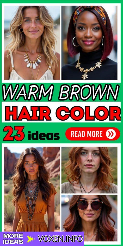 23 Discover Stunning Warm Brown Hair Color Ideas for Every Skin Tone