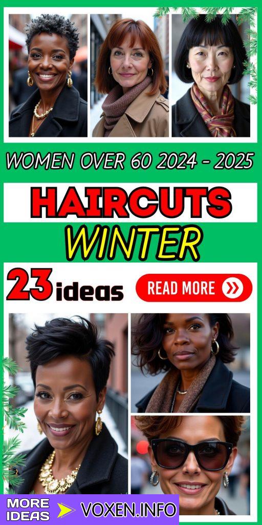 23 Top Winter Haircuts for Women Over 60 in 2024-2025: Chic Pixies, Bobs, and Layers