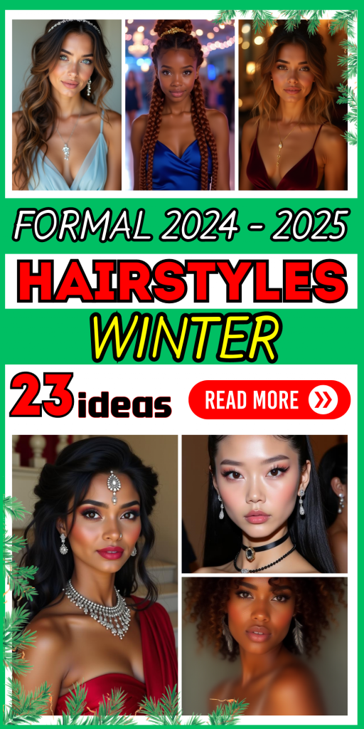 23 Top Winter Formal Hairstyles 2024-2025: Curly, Sleek, and Braided Looks