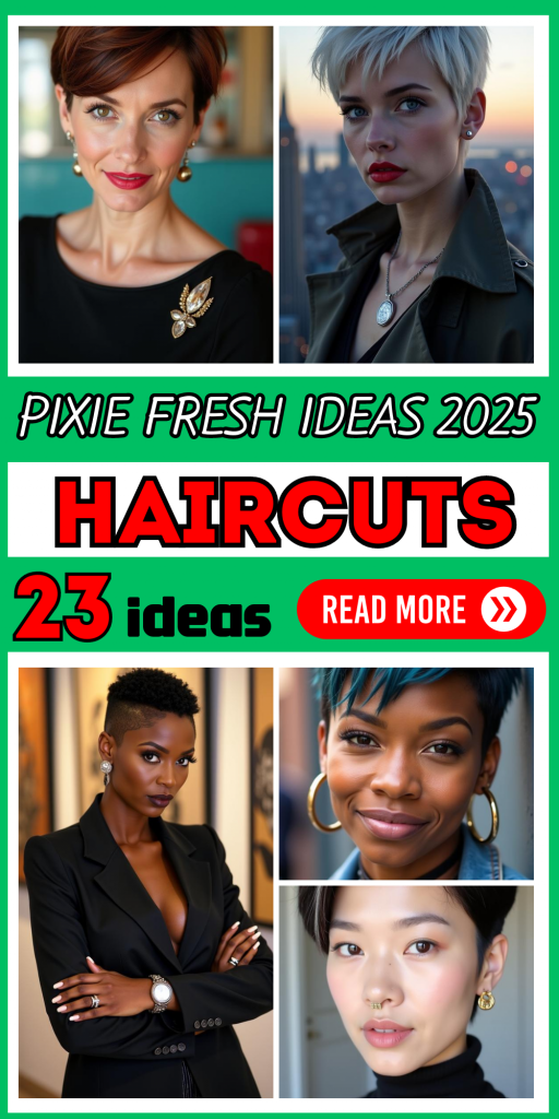 23 Fresh Pixie Haircut Ideas for 2025: Bold, Modern, and Edgy Styles to Inspire Your Next Cut